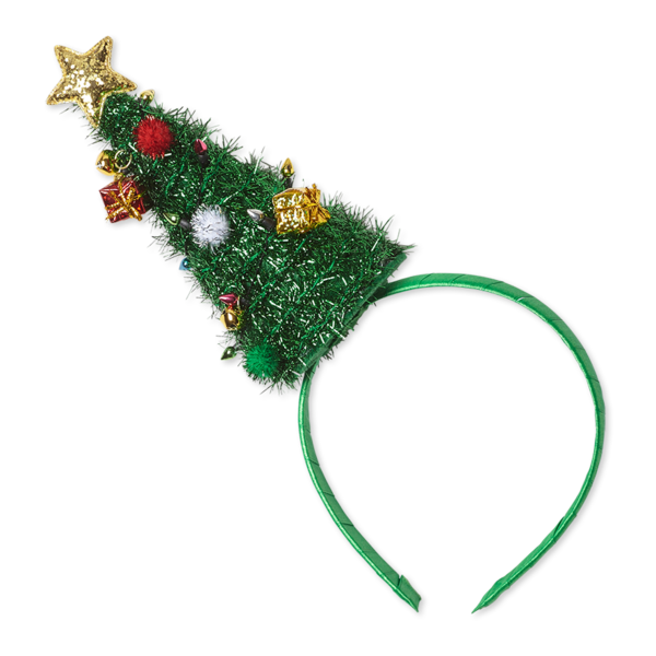 Transparent Christmas Ornament Christmas Tree Hair Accessory for Christmas