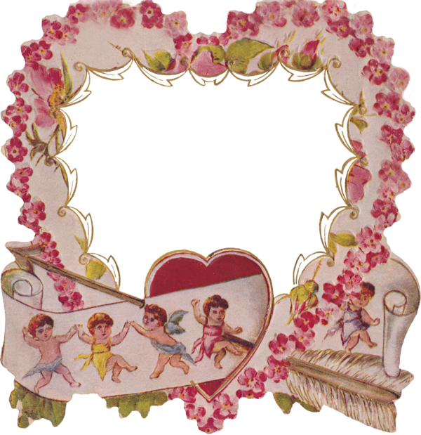 Transparent Picture Frames Heart Valentine S Day Pink for Valentines Day