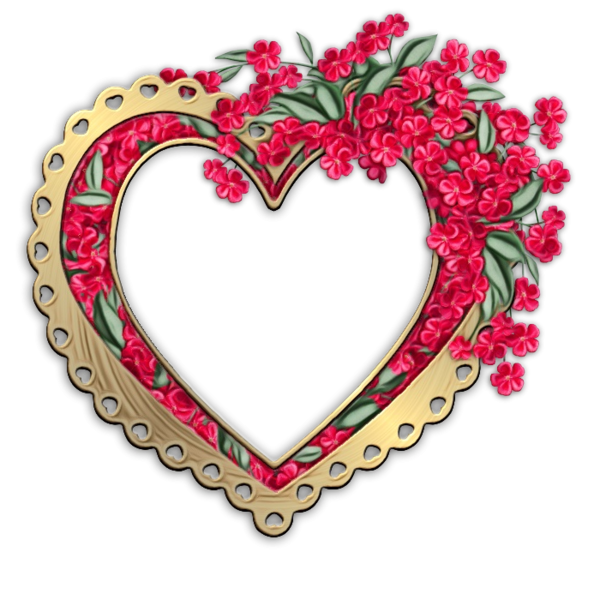 Transparent Heart Picture Frames Borders And Frames Love for Valentines Day