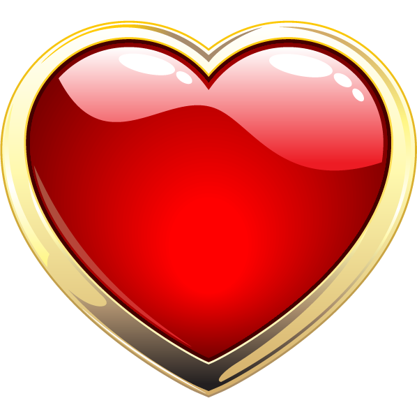 Transparent Heart Emoticon Symbol Love for Valentines Day