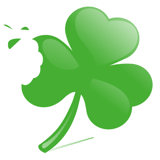 Transparent Irish Irish People Scottish Gaelic Green Leaf for St Patricks Day