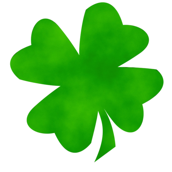 Transparent Saint Patricks Day Shamrock Ireland Green Leaf for St Patricks Day