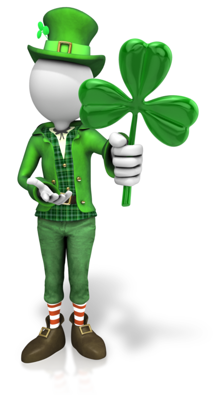 Transparent Ireland Leprechaun Irish People Plant Tree for St Patricks Day