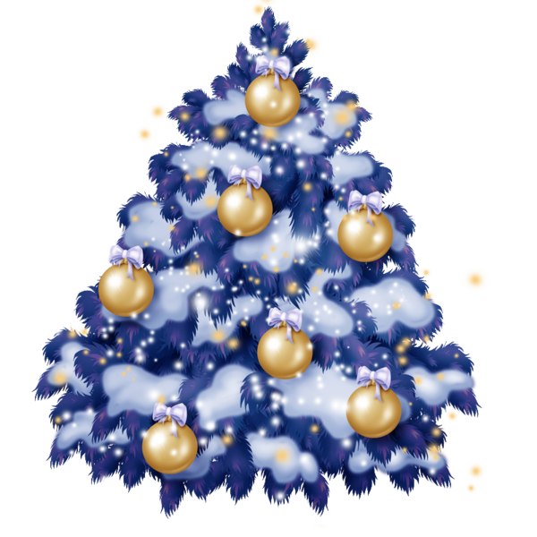 Transparent Christmas Tree Santa Claus Christmas Fir Pine Family for Christmas