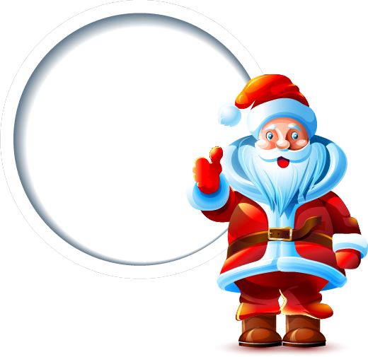Transparent Santa Claus Christmas Snowman Christmas Ornament Christmas Decoration for Christmas