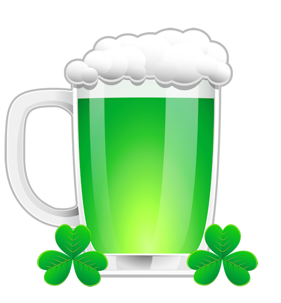 Transparent Saint Patricks Day Shamrock Leprechaun Green Cup for St Patricks Day