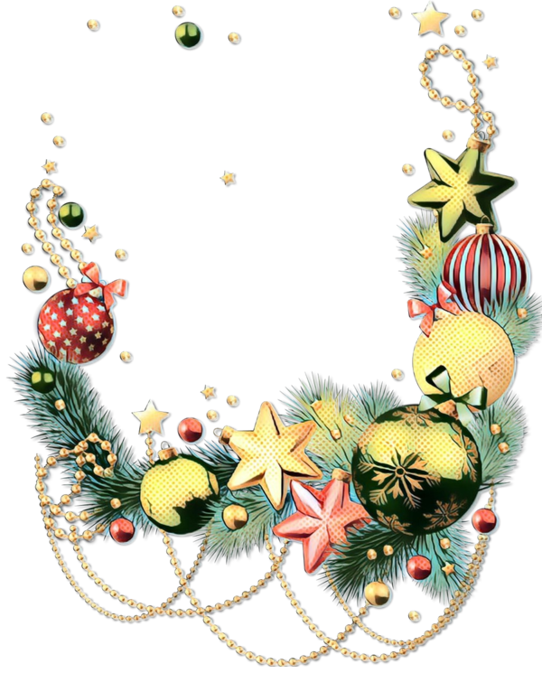 Transparent Christmas Day Christmas Ornament Santa Claus Christmas Decoration Ornament for Christmas