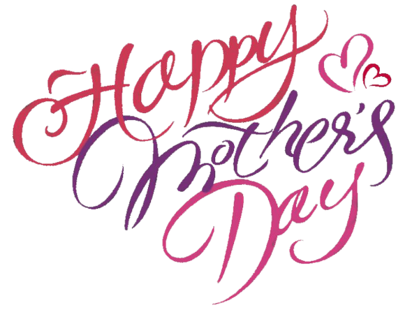 Transparent Mothers Day Mother Valentines Day Pink Love for Mothers Day
