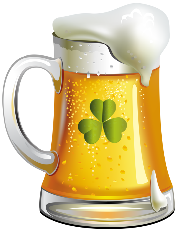 Transparent Beer Stout Saint Patrick S Day Beer Stein Cup for St Patricks Day