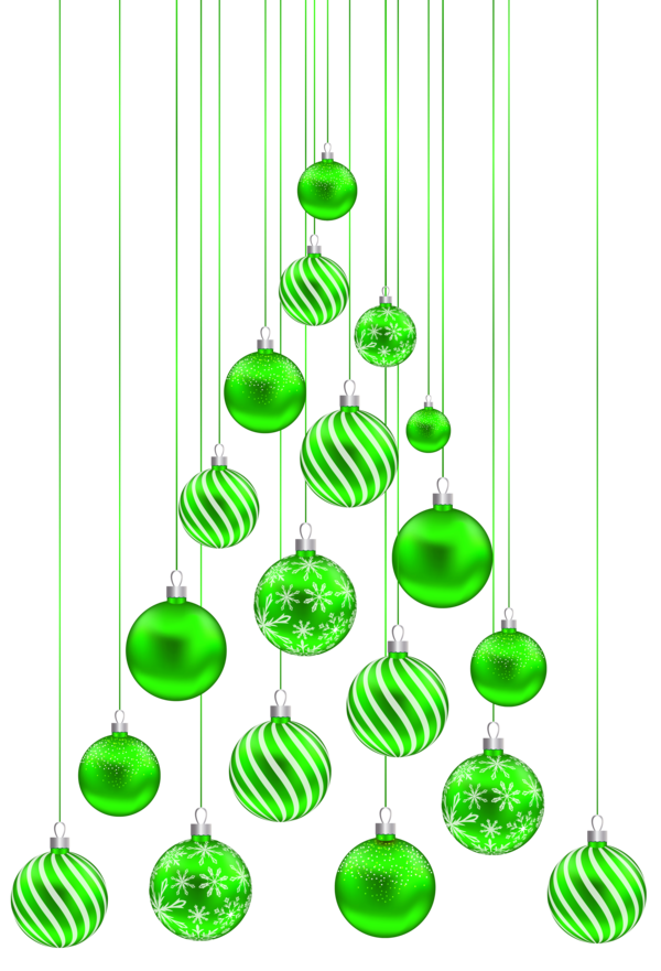 Transparent Christmas Christmas Tree Christmas Ornament Point Pattern for Christmas