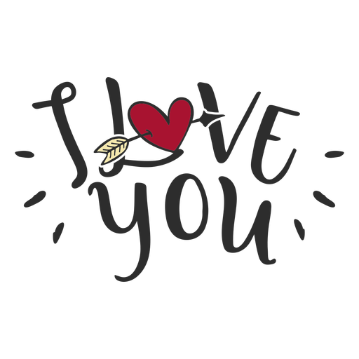 Transparent Love Valentines Day Text Logo for Valentines Day