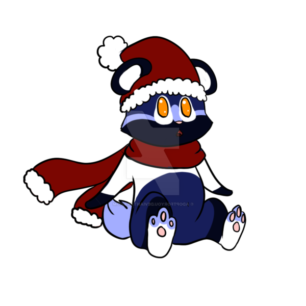 Transparent Penguin Christmas Ornament Santa Claus Cartoon Christmas for Christmas