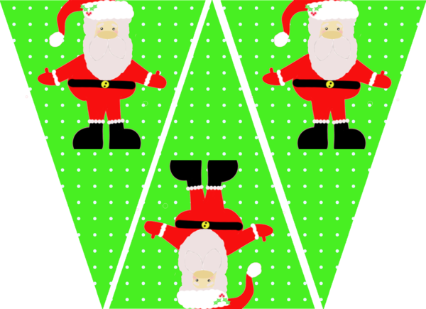 Transparent Christmas Ornament Santa Claus Christmas for Christmas