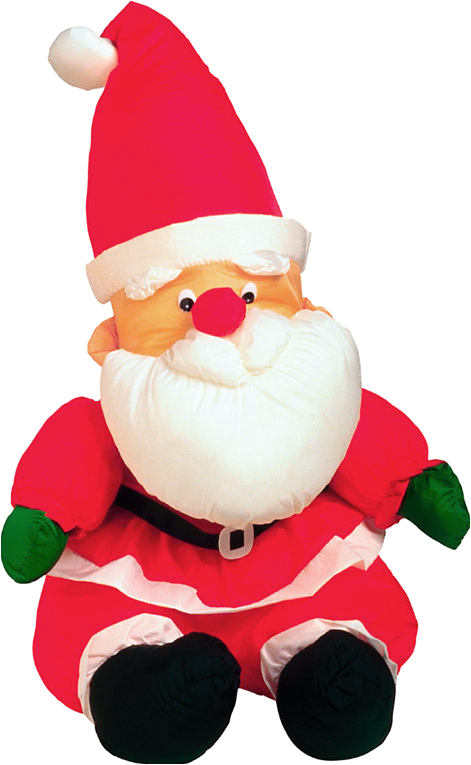Transparent Ded Moroz Santa Claus Christmas Christmas Ornament Stuffed Toy for Christmas