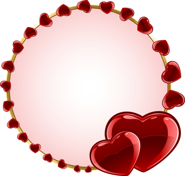 Transparent Picture Frames Heart Right Border Of Heart Valentine S Day for Valentines Day