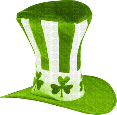Transparent Hat Leprechaun Top Hat Symbol for St Patricks Day