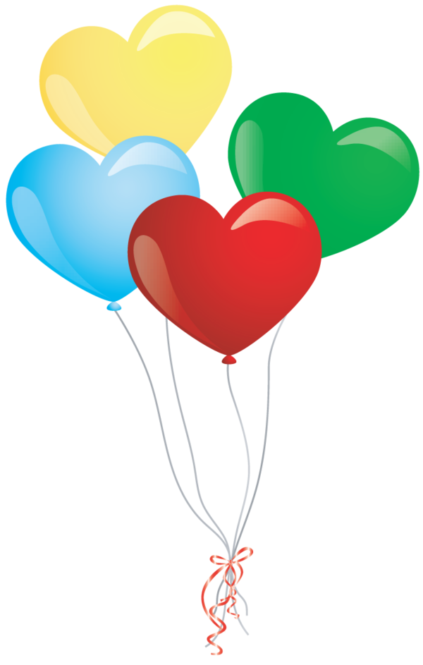 Transparent Balloon Heart Party for Valentines Day
