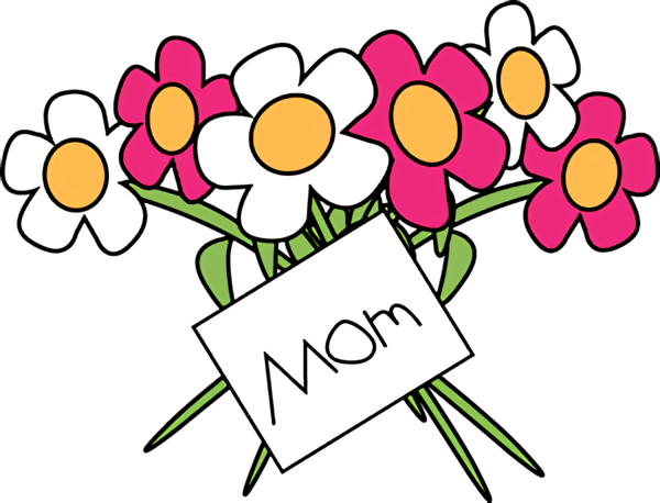 Transparent Mothers Day Mother Happy Happy Mothers Day Cut Flowers Flower for Mothers Day