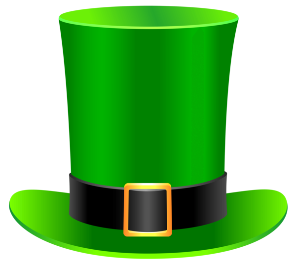Transparent Leprechaun Hat Saint Patrick S Day Flowerpot Cylinder for St Patricks Day