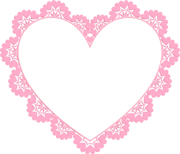 Transparent Valentines Day Birthday Mother Heart Pink for Valentines Day