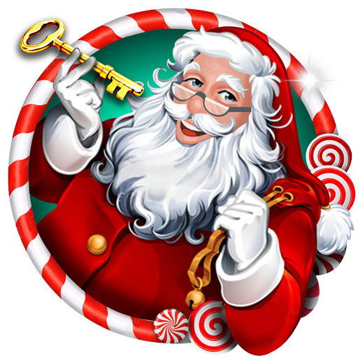 Transparent Santa Claus Christmas Go Go Santa Christmas Ornament for Christmas