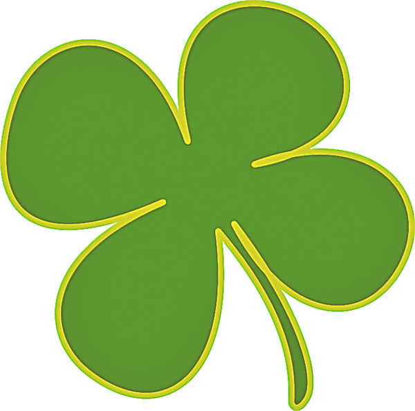 Transparent Saint Patricks Day Shamrock Holiday Green Leaf for St Patricks Day