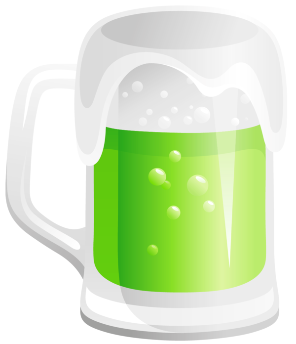 Transparent Beer Saint Patrick S Day Mug Cup Tableware for St Patricks Day