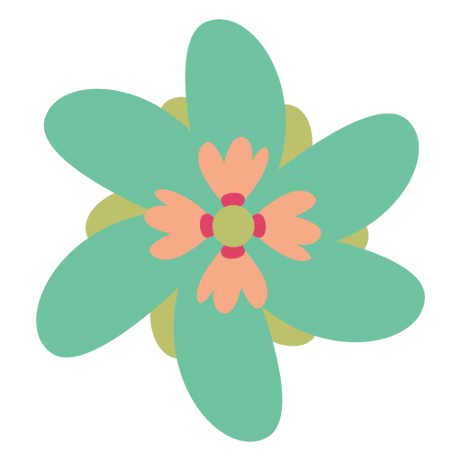 Transparent Flower Drawing Doodle Flora Petal for St Patricks Day