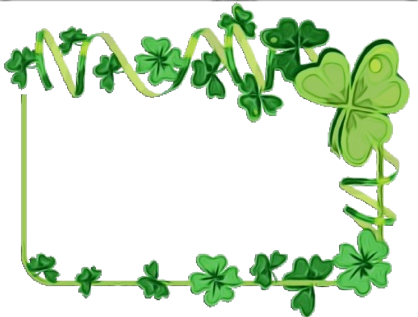 Transparent Saint Patricks Day Shamrock Irish People Green Leaf for St Patricks Day