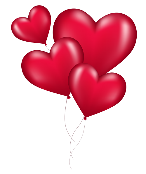 Transparent Balloon Heart Hot Air Balloon for Valentines Day
