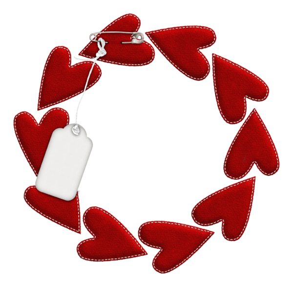 Transparent Heart Red Symbol Love for Valentines Day