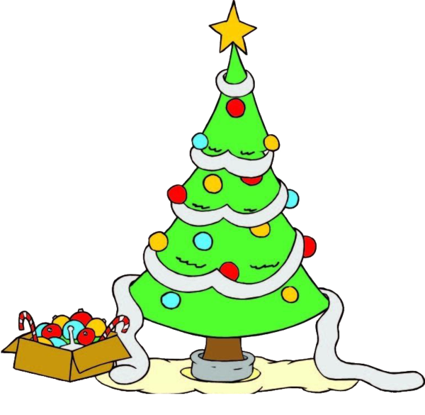 Transparent Christmas Tree Mrs Claus Santa Claus Fir Pine Family for Christmas