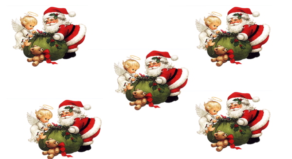 Transparent Santa Claus Christmas Ornament Christmas Christmas Decoration for Christmas