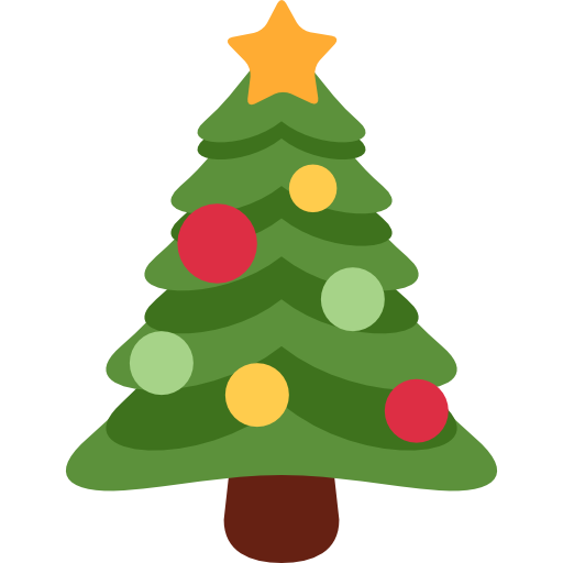 Transparent Santa Claus Emoji Christmas Tree Christmas Decoration for Christmas