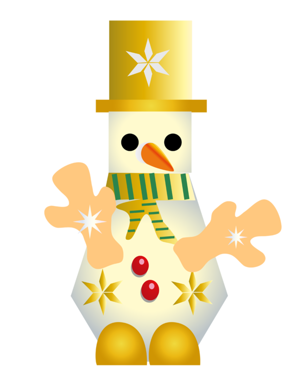 Transparent Christmas Ornament Christmas Snowman for Christmas