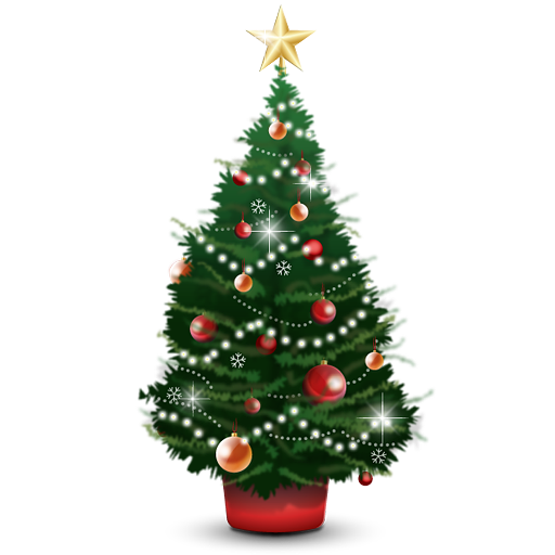Transparent Santa Claus Christmas Tree Christmas Fir Pine Family for Christmas