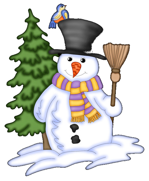 Transparent Snowman Animation Christmas Flightless Bird for Christmas