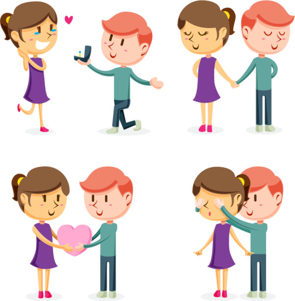 Transparent Love Propose Day Couple People Public Relations for Valentines Day