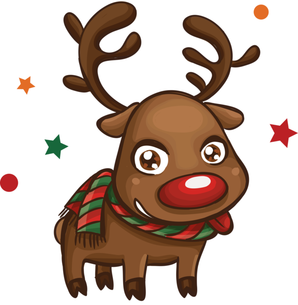 Transparent Santa Claus Christmas Drawing Christmas Ornament Deer for Christmas