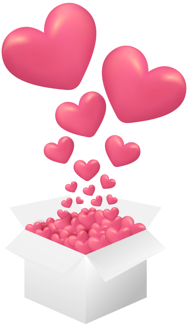 Transparent Heart Valentines Day Emoji Pink for Valentines Day