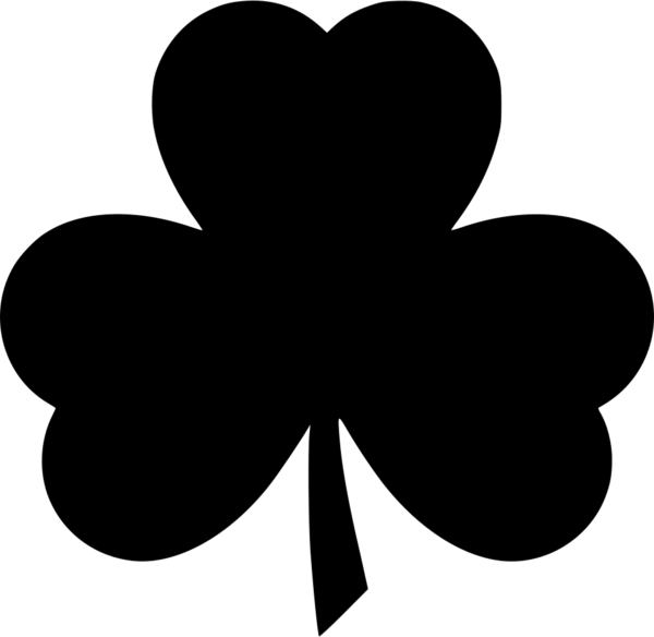 Transparent Frog Fourleaf Clover Toad Leaf Symbol for St Patricks Day