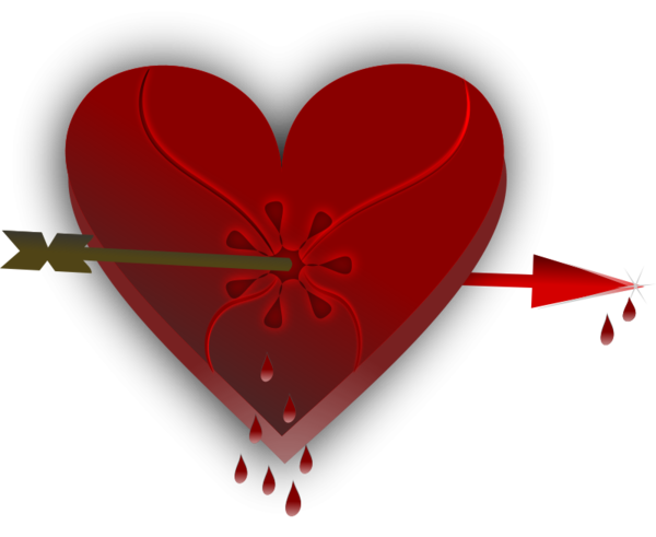 Transparent Broken Heart Heart Animation Love for Valentines Day