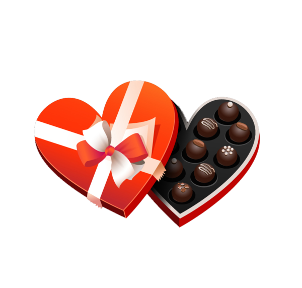 Transparent Valentines Day 2018 Chocolate World Chocolate Day Bonbon Heart for Valentines Day