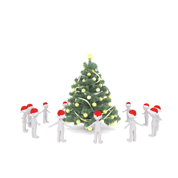 Transparent Christmas Day Beeke Stoffe Threedimensional Space Christmas Decoration Christmas Tree for Christmas
