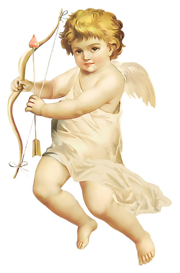 Transparent Cupid Eros Abduction Of Psyche Angel Joint for Valentines Day