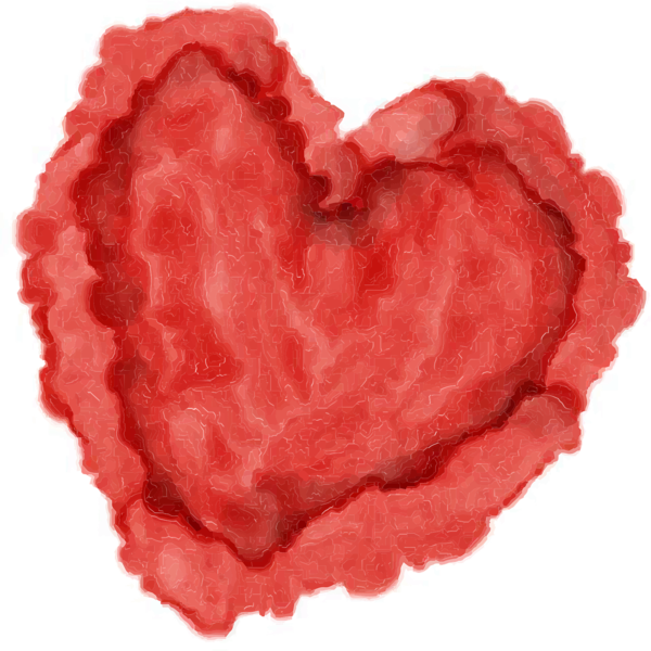 Transparent Love Broken Heart Heart Lip for Valentines Day