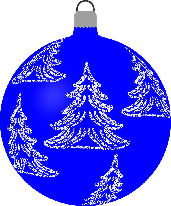 Transparent Christmas Ornament Christmas Christmas Tree Blue Christmas Decoration for Christmas