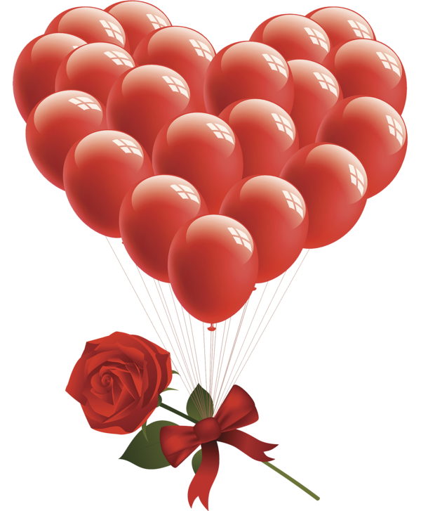 Transparent Qixi Festival Festival Valentines Day Heart Balloon for Valentines Day
