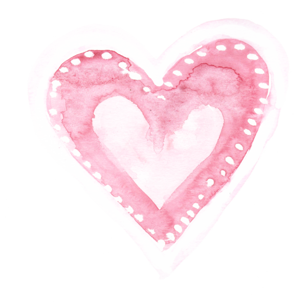 Transparent Dia Dos Namorados Love Dating Pink Heart for Valentines Day