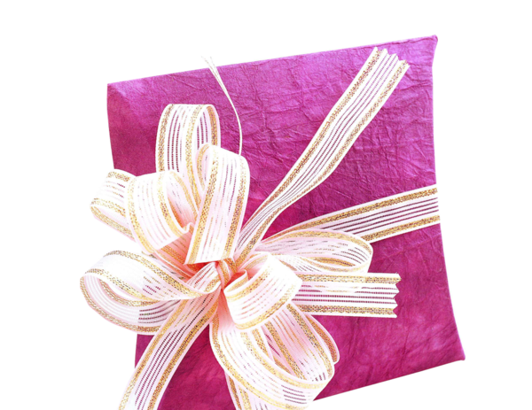 Transparent Gift Packaging And Labeling Box Pink Petal for Valentines Day